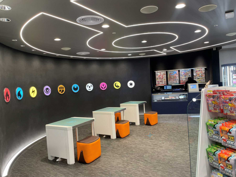 寶可夢紙牌對戰中心。（圖／黃筱婷攝）