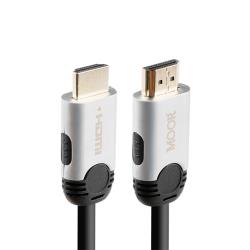 ◎-|◎|◎商品名稱:MOOR4K超高清HDMI2.0版數位傳輸線_2公尺(HDC-MM-10)類型:HDMI傳輸線線材用途:影像傳輸連接用顏色:銀色系A端口:HDMIA端口公母:公B端口:HDMIB