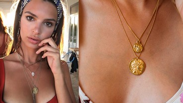 本季潮人都在戴的「金幣項鍊」，是時候了解一下（看起來超時髦的