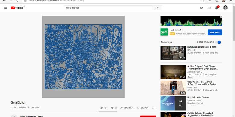 Lirik Lagu Cinta Digital Dari Petra Sihombing Kompas Com Line Today