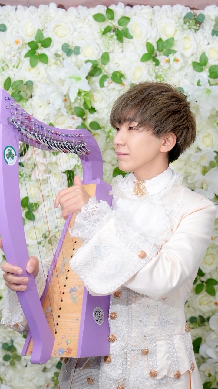2026年ハープデビュー✨️🪉✨️