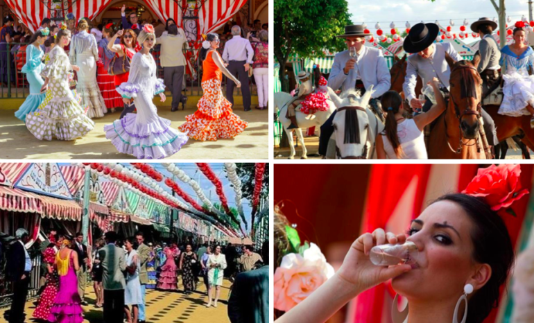 服裝、帳篷－塞維亞春之慶典 feria de Sevilla