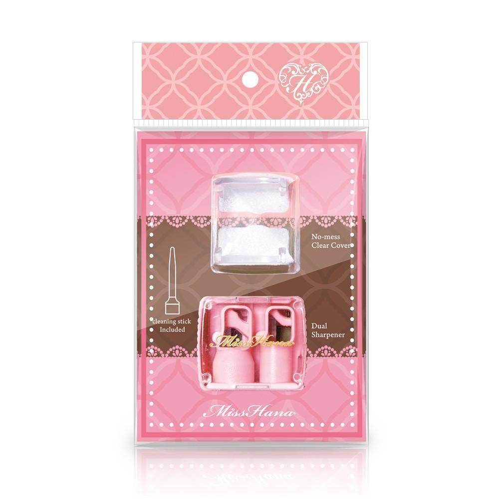 特殊專門角度設計附可清理筆屑的專用棒可隨身攜帶的化妝小物，隨手也能削出完美筆型智慧雙孔設計，直徑8mm、直徑12mm