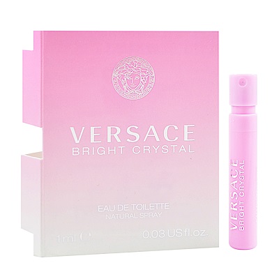 VERSACE 凡賽斯 香戀水晶 淡香水 針管小香 1ml