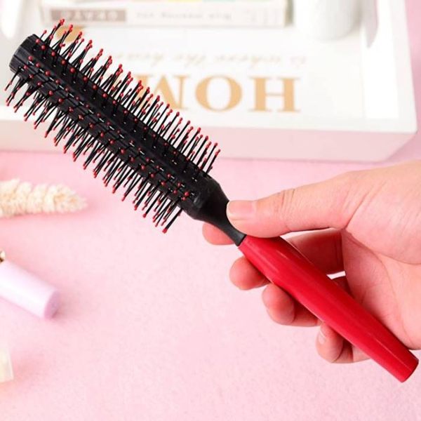 [拉拉百貨]滾筒圓梳 美容美髮 圓筒梳 圓梳 捲髮 梳子 瀏海 經典 美髮專用