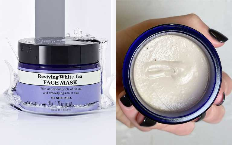 Neal’s Yard Remedies白茶防護賦活面膜by 10/10HOPE 50g／1,520元 這款有機植萃保養品牌的明星商品，具有溫和潔淨力，即使是對環境刺激較為敏感的人也能安心使用。(圖／品牌提供、IG@nealsyardremedies)
