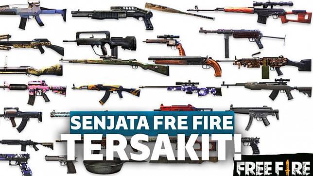 8 Senjata Terbaik Dan Tersakit di Free Fire