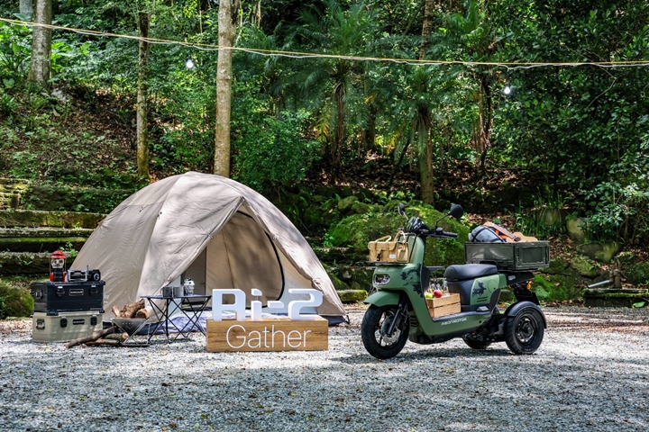 宏佳騰電車 Ai-2 Gather 曠野綠特仕版搶眼登場，周邊配件一起上市