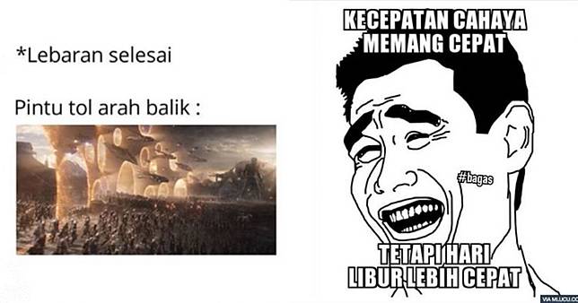 11 Meme Lucu Lebaran Telah Usai Ini Bikin Auto Cengar cengir