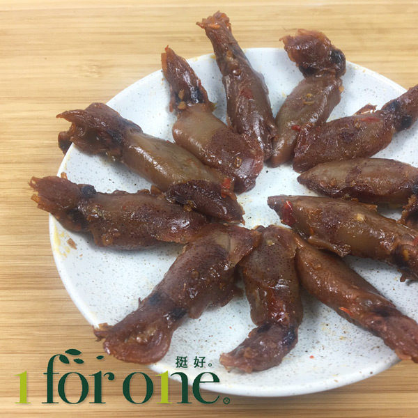 1 for one．醬燒辣味小卷(120g/包，共2包)