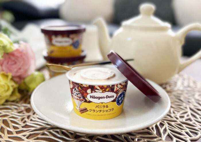 Häagen-Dazs「香草＆巧克力千層薄脆迷你杯」內容