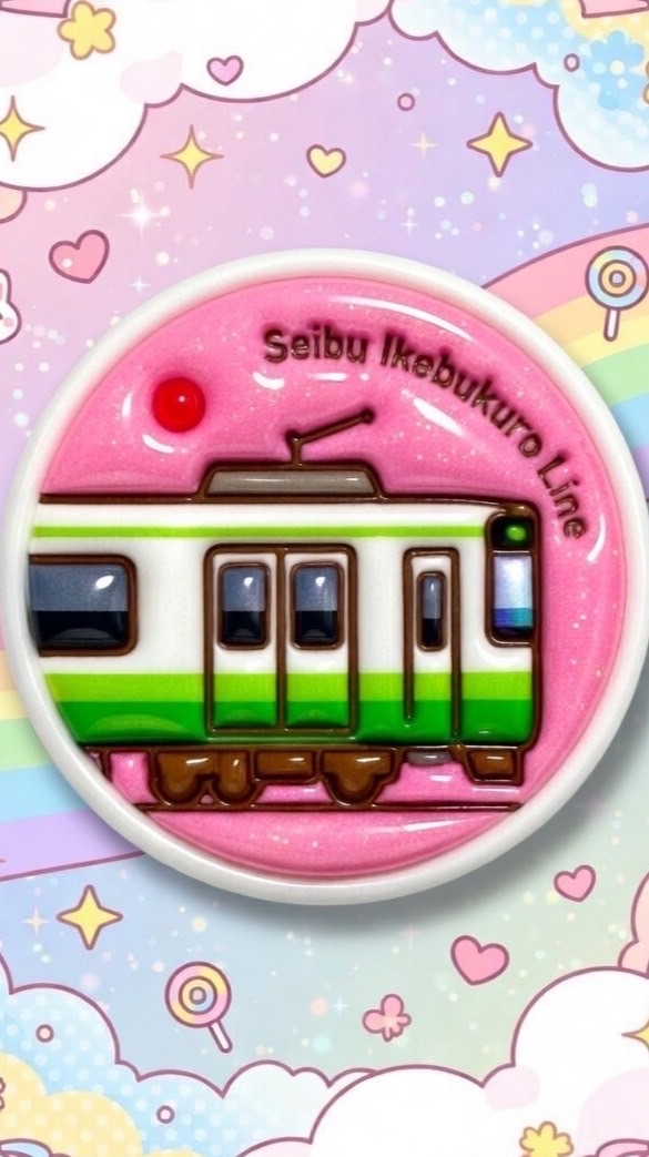 🚃 𓊆西武池袋線沿い𓊇 🚃 ボンボンドロップシール シル活 シール情報交換 共有 協力 東京 埼玉