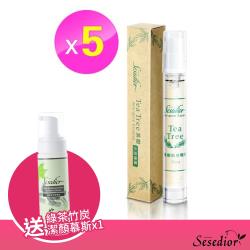 ◎澳洲茶樹萃取精油|◎調理肌膚油水平衡|◎控油抗痘，保濕水嫩肌膚品牌:Sesedior種類:精華液/安瓶適用部位:臉部適用膚質:全膚質功能:保濕/滋潤,控油/抗痘/粉刺規格/容量:Sesedior茶樹