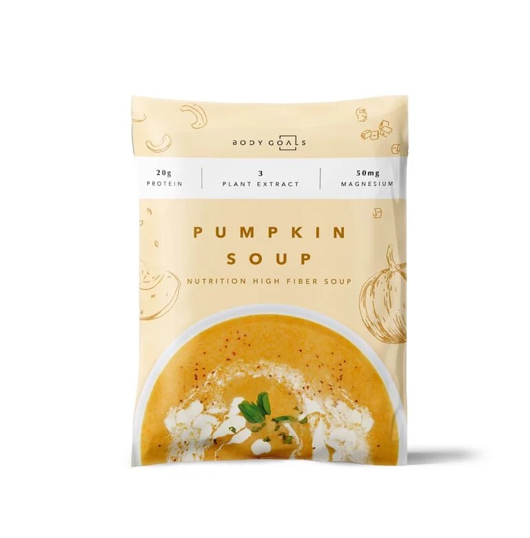 [Body Goals] 高纖營養輕食餐-黃金玉米/松露蘑菇/田園南瓜 (30g/包)-田園南瓜