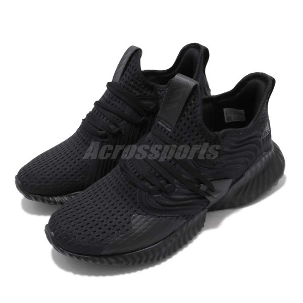 adidas 慢跑鞋 AlphaBounce Instinct CC U 黑 全黑 男鞋 運動鞋 【PUMP306】 EF8263