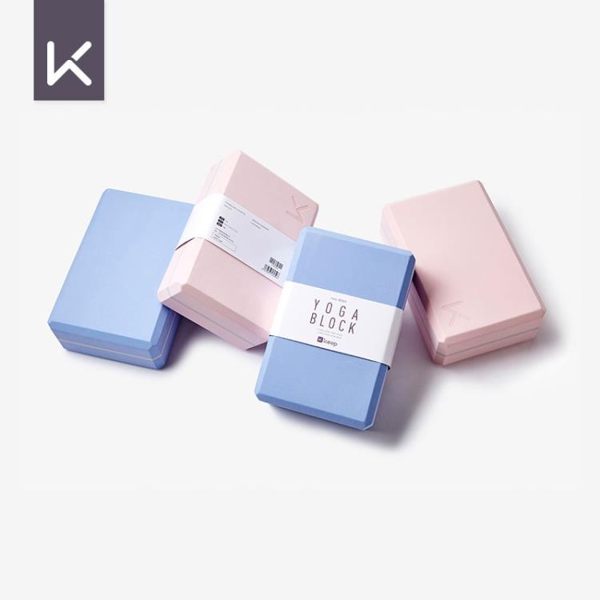 瑜伽磚 高密度EVA材質初學者工作精準健身拉伸 玫瑰女孩