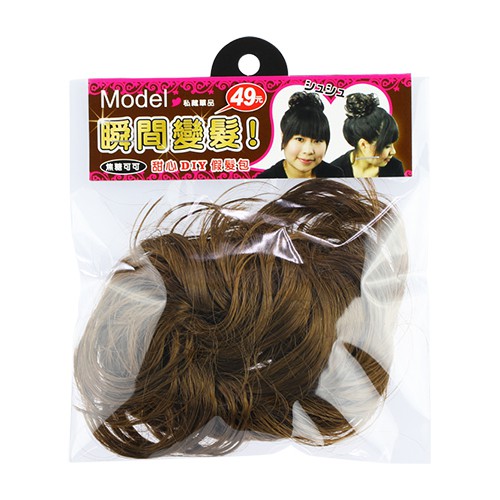 Dadaisun 假髮圈束(#392奶茶棕)1入【小三美日】D531392