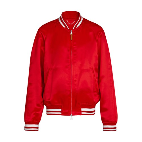 Revisiting the iconic embroidered souvenir jacket from the SS16 show with a nod to this season's var