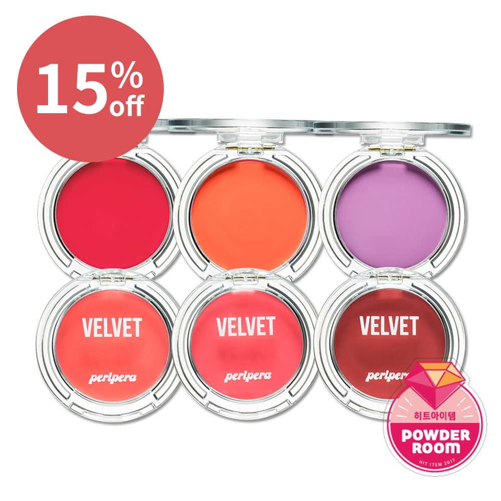 PERIPERA 輕透絲絨柔霧腮紅