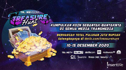 Yuk Ikutan Kuis Transmedia Treasure Hunt Raih Uang Puluhan Juta Insertlive Line Today