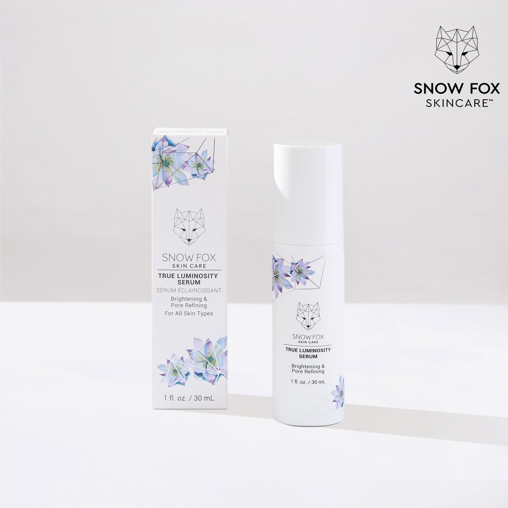 SNOW FOX SKINCARE 藍睡蓮煥亮精華 調節油脂 改善肌膚光澤 舒緩 補濕 緊緻