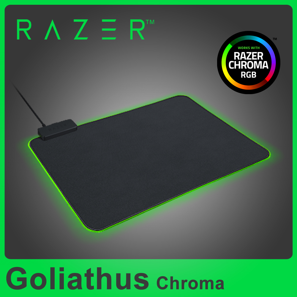 Razer 雷蛇 Goliathus Chroma 重裝甲蟲 RGB 滑鼠墊