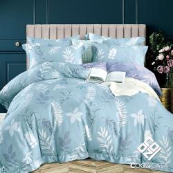 ◎表布3M吸濕排汗處理|◎絲滑柔順觸感，細膩自然光澤|◎兩用被套，四季合用品牌:DON種類:床包類型:兩用被床包組規格:雙人加大功能:吸濕排汗流行元素:花卉主材質:天絲材質說明:表布/底布:50%萊塞