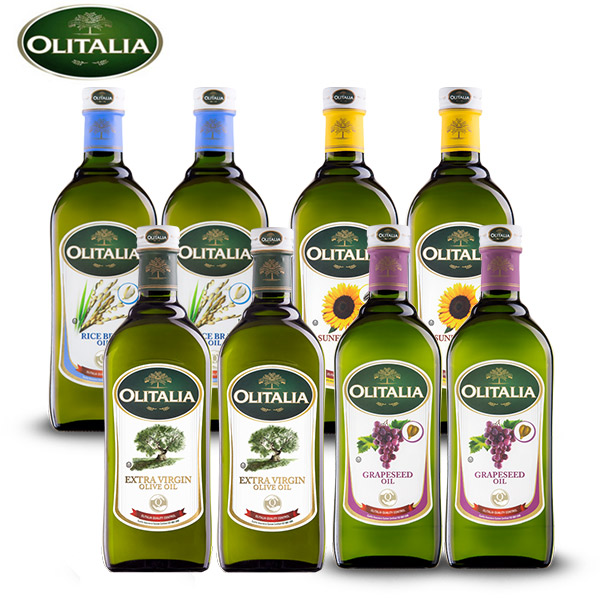 原裝原瓶進口 純度100%品質;廚房不黏膩、無煙害;特級橄欖油沙拉、低溫烹調適用;葵花,葡萄,玄米熱炒中高溫烹調適用