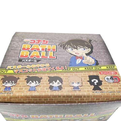 名偵探 柯南 沐浴球 卡通 洗澡 香皂 泡澡 日貨 大賀屋 日貨 正版 授權 J00013953