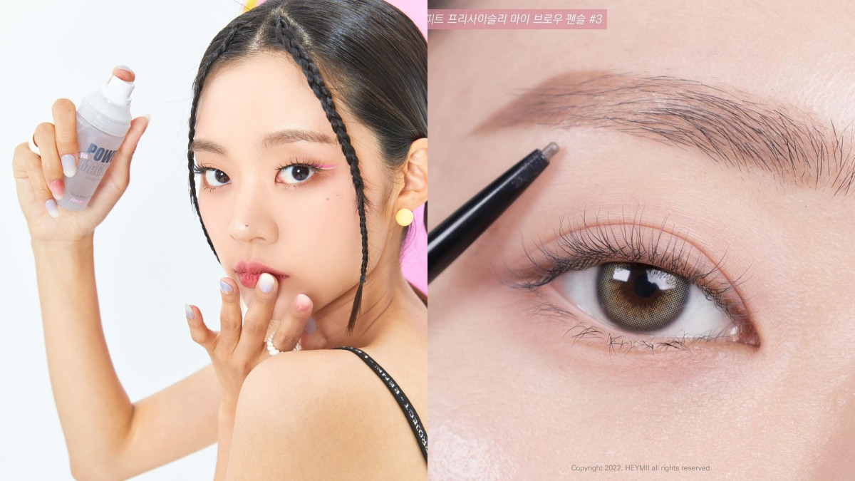 定妝噴霧用法8：眉毛定妝