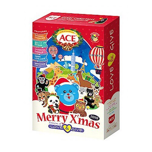 【ACE】2018 聖誕巡禮倒數月曆禮盒-動物地圖板 好窩生活節