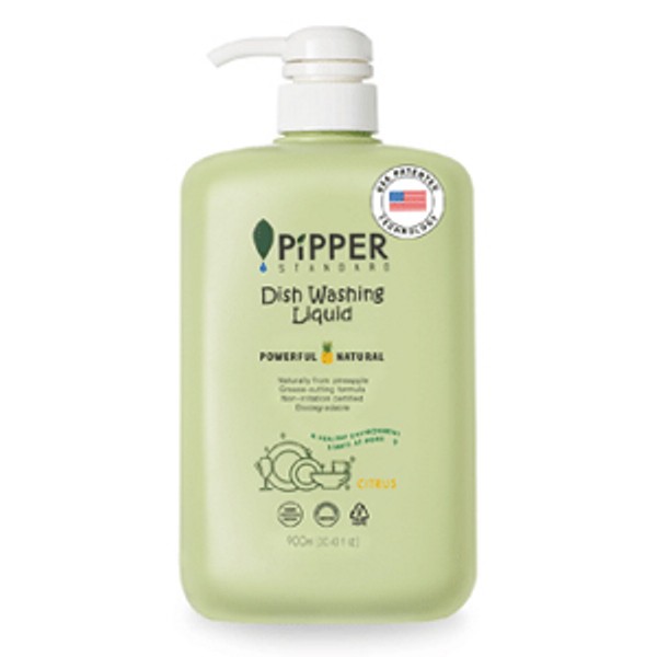[2件特惠]PiPPER STANDARD鳳梨酵素洗碗精 柑橘 【康是美】《下單1出貨2》