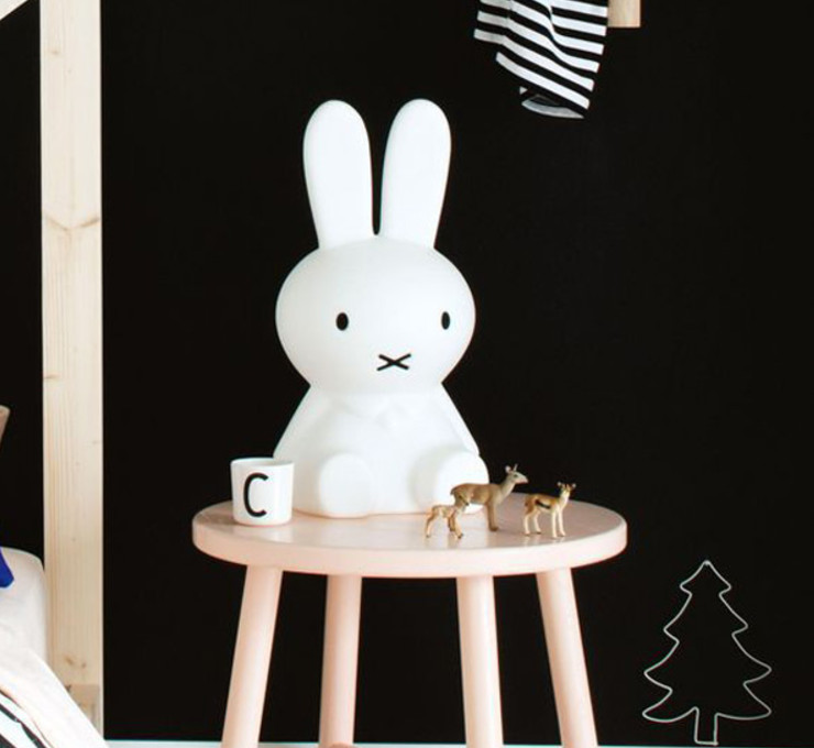 miffy米菲兔坐姿擁抱燈 50cm高 可愛療癒造型led夜燈