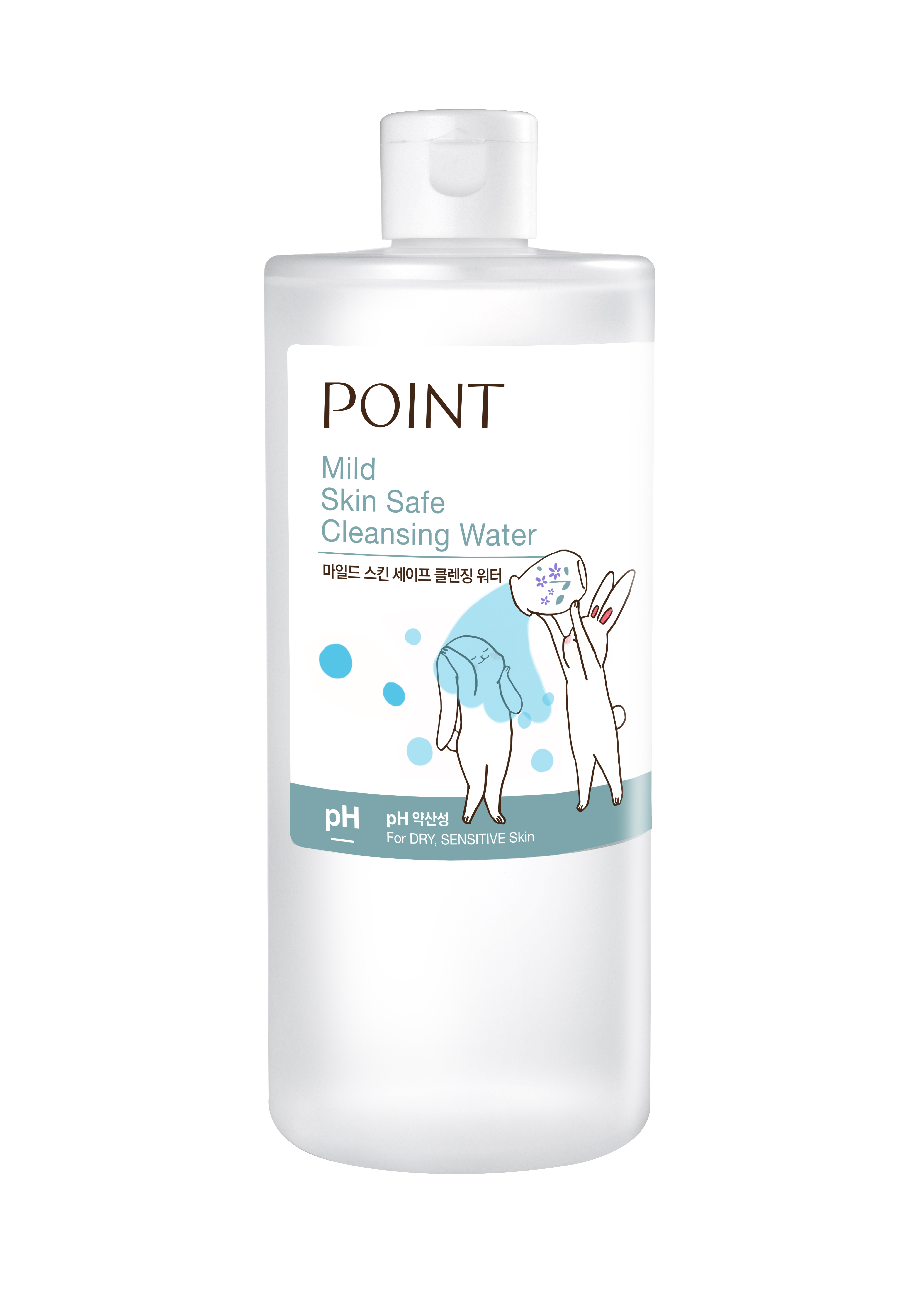 【韓國必買】POINT舒敏深層潔淨卸妝水(BENNY小兔版)