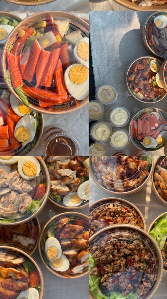 สั่ง+อัพเดทเมนูข้าว&สลัด ร้านถนนศูนย์ราชการ