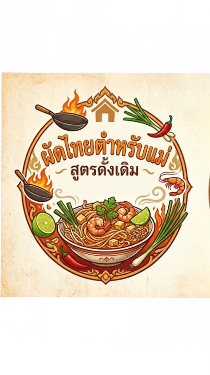 ผัดไทยตำหรับแม่