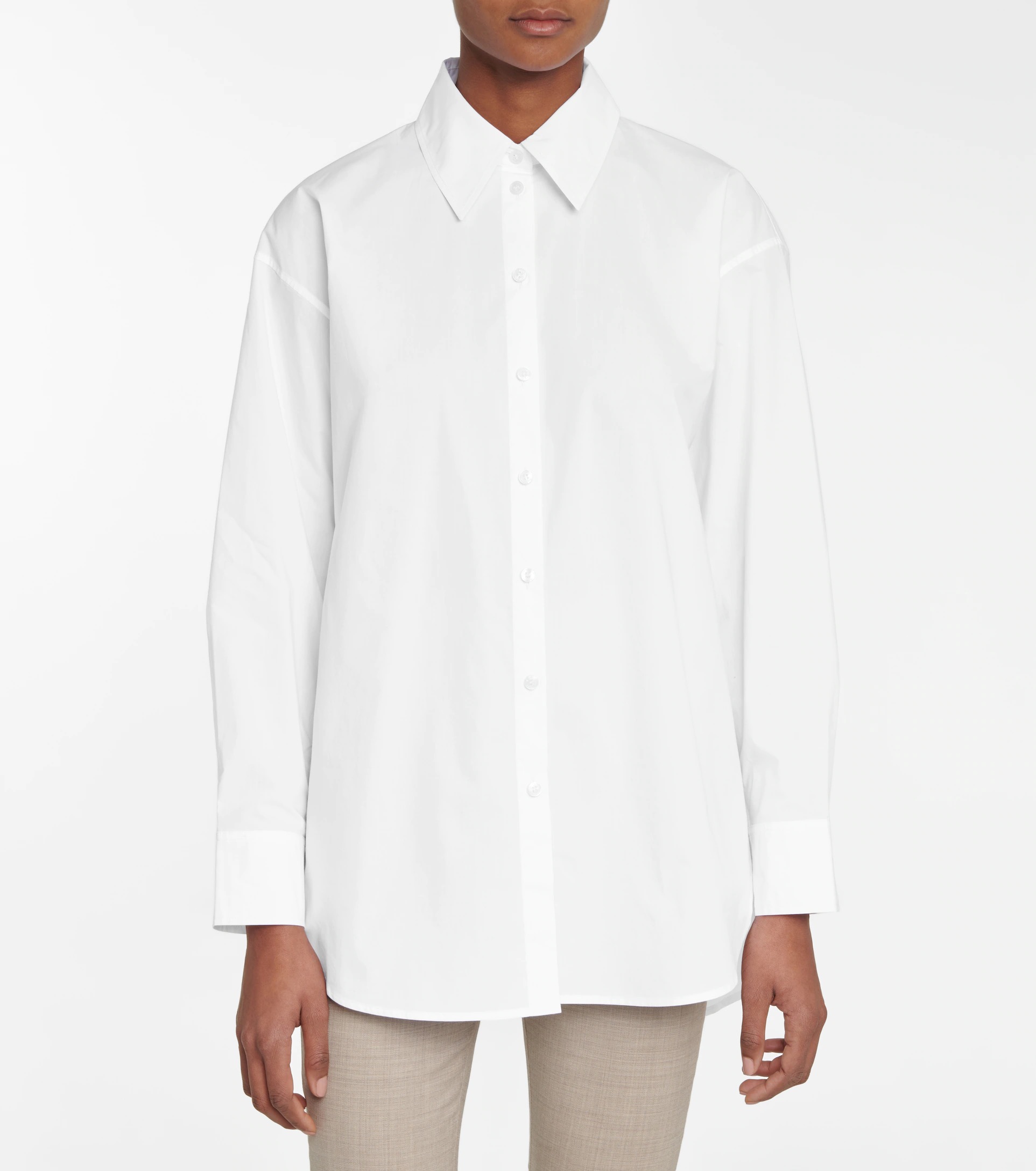 ACNE STUDIOS Cotton poplin shirt