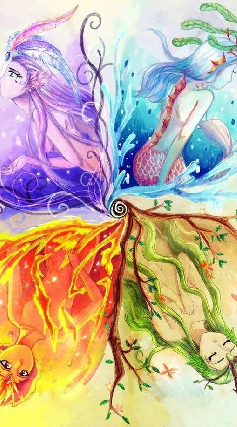 ☯️The element ( all animes )☯️