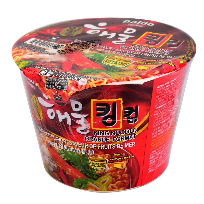 PALDO御膳章魚海鮮湯碗麵110g