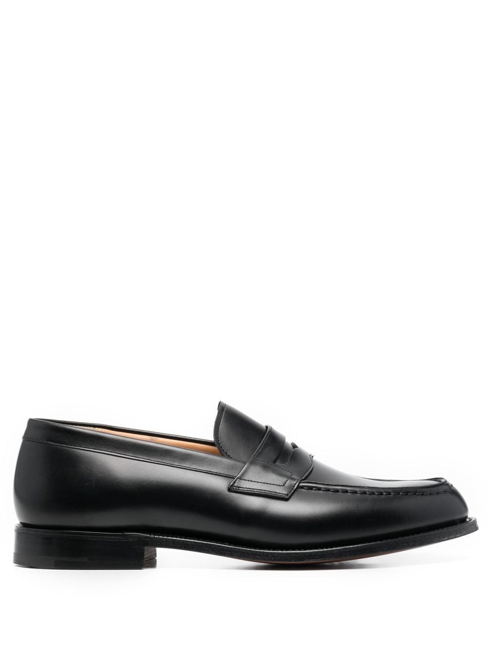 Church's - Gateshead leather loafers - men - LeatherLeatherLeather - 10.5 - Black