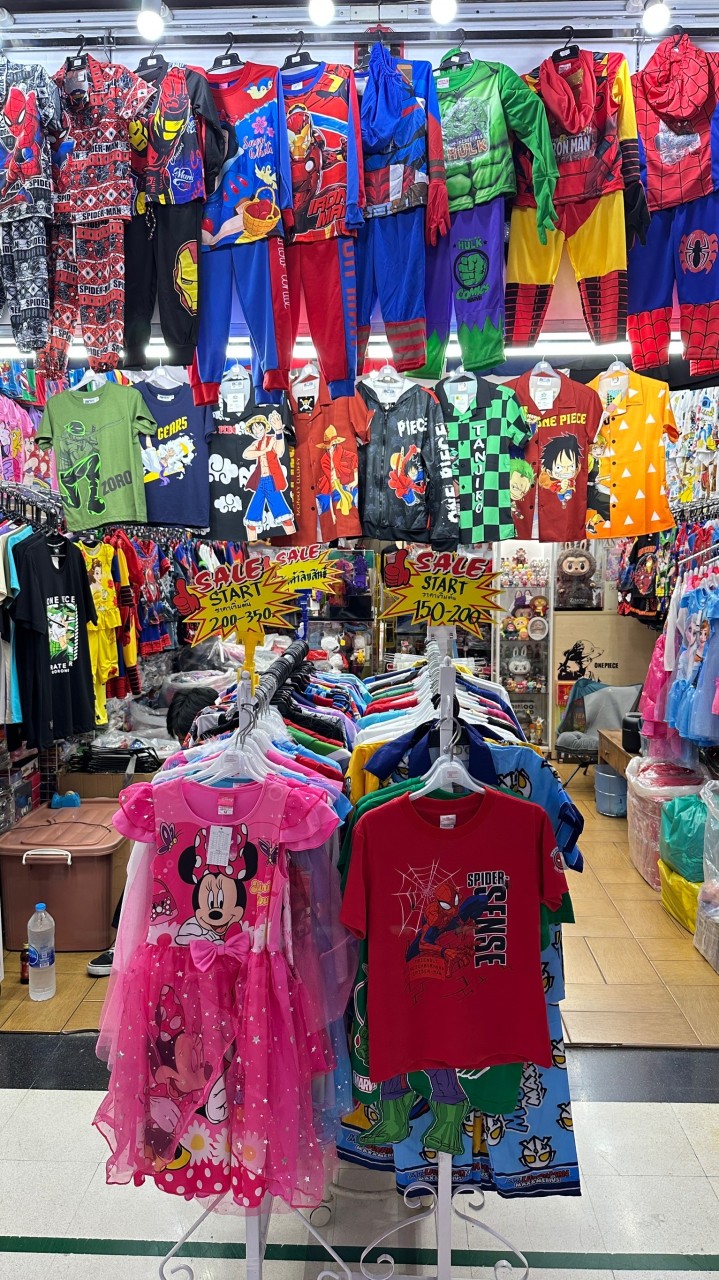 ขายส่งเสื้อผ้าเด็กลิขสิทธิ์แท้โบ๊เบ๊ JaaeyKidsShop