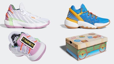 官方新聞 / 巴斯光年、胡迪警長化身籃球鞋 adidas x Pixar 聯名系列臺灣 10 月 1 日上演