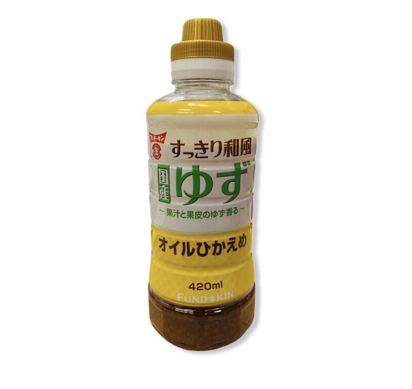 FONDOKIN 柚子和風沙拉醬 420ml