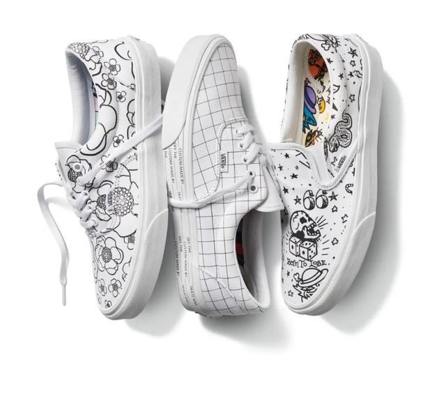 自己的鞋子自己畫！ Vans “U-Color”系列讓你自由填上喜歡的顏色