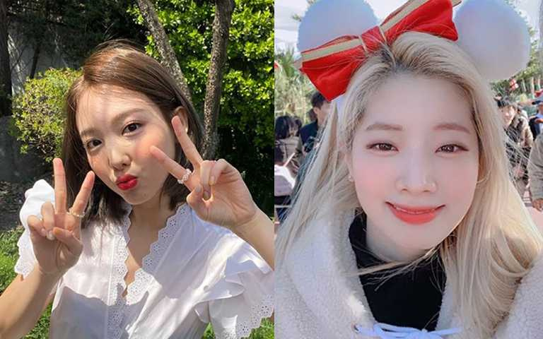 TWICE幾乎每位都有臥蠶，化妝的時候彩妝師也會加強它們。(圖／twicetagram IG)