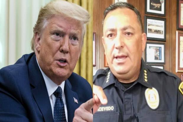 Kepala Polisi Houston ke Donald Trump: Tutup Mulutmu!