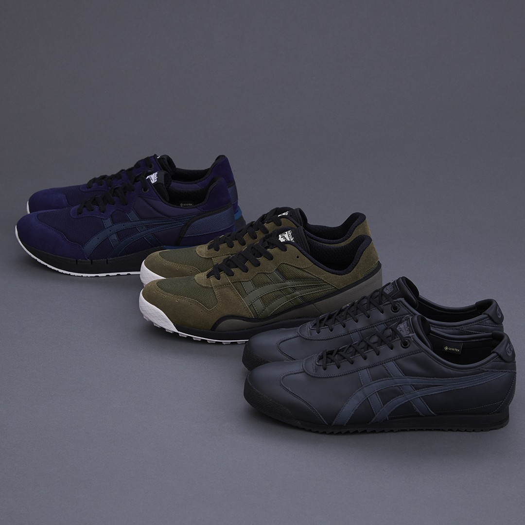 雨の日でも快適に出かけられる、オニツカタイガーのGORE-TEX搭載NEW