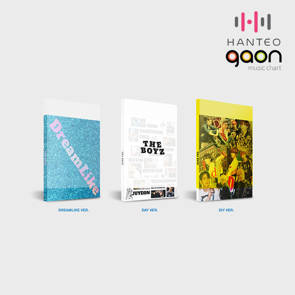 (套裝 3種專輯) THE BOYZ - 迷你4輯 DreamLike (DREAMLIKE版 +DAY版 +DIY版)