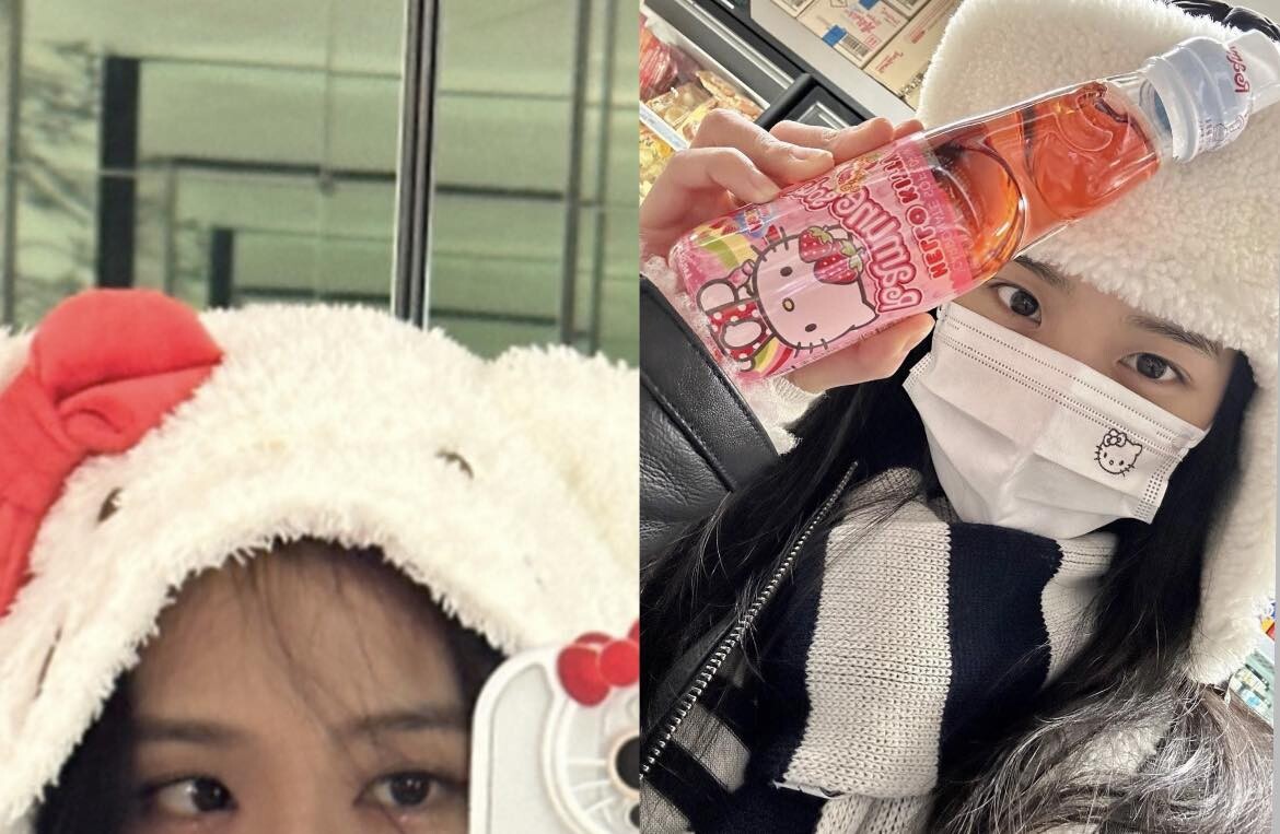 美女都在愛KITTY！韓星擁有KITTY配件盤點，Jennie、Jisoo超瘋，她簡直是Kitty代言人！