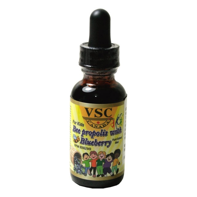 { 加拿大VSC }兒童藍莓蜂膠液 Bee Propolis for kids- 原裝進口